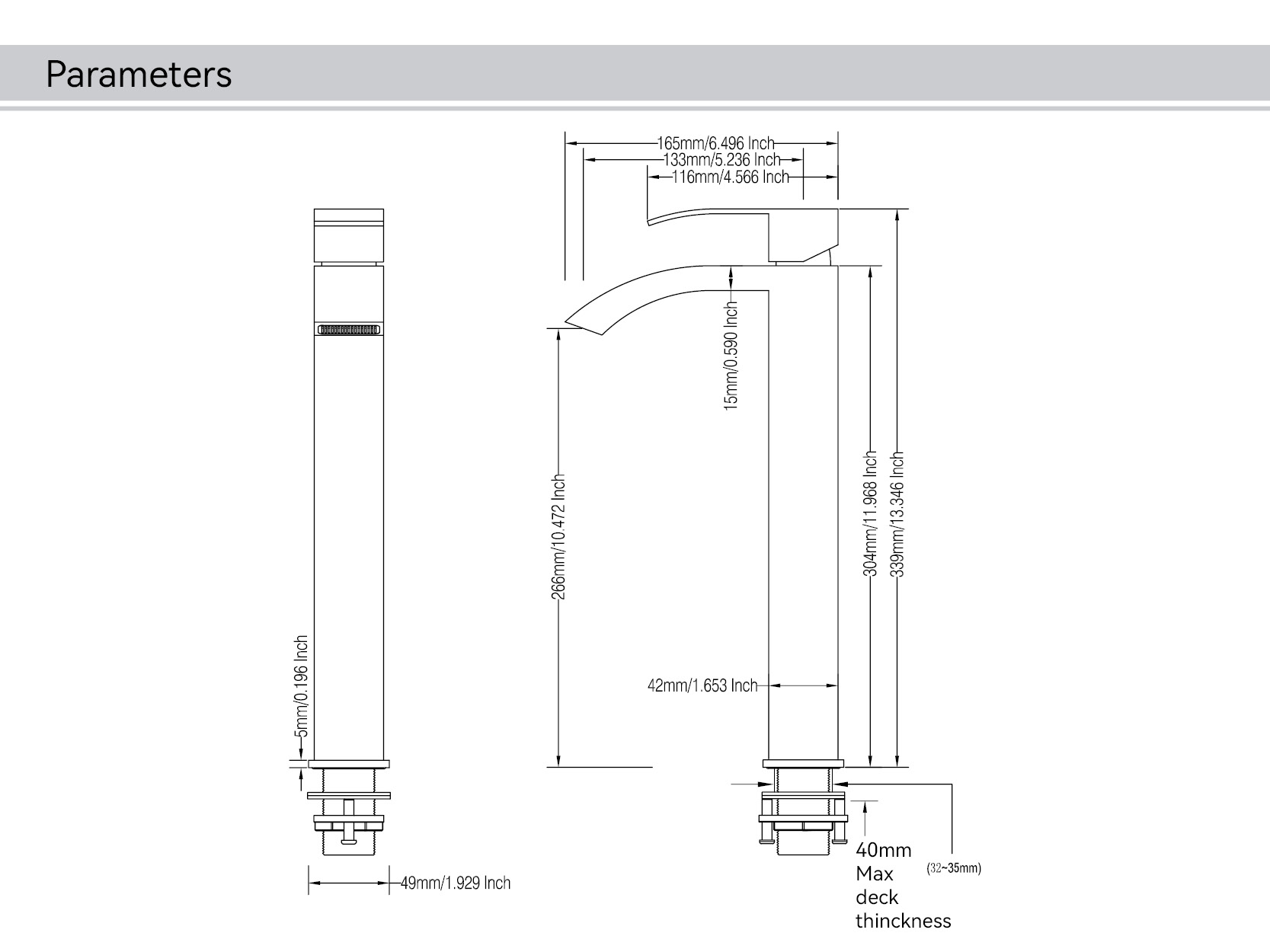 bathroom waterfall faucet смеситель с водопадом в ванной