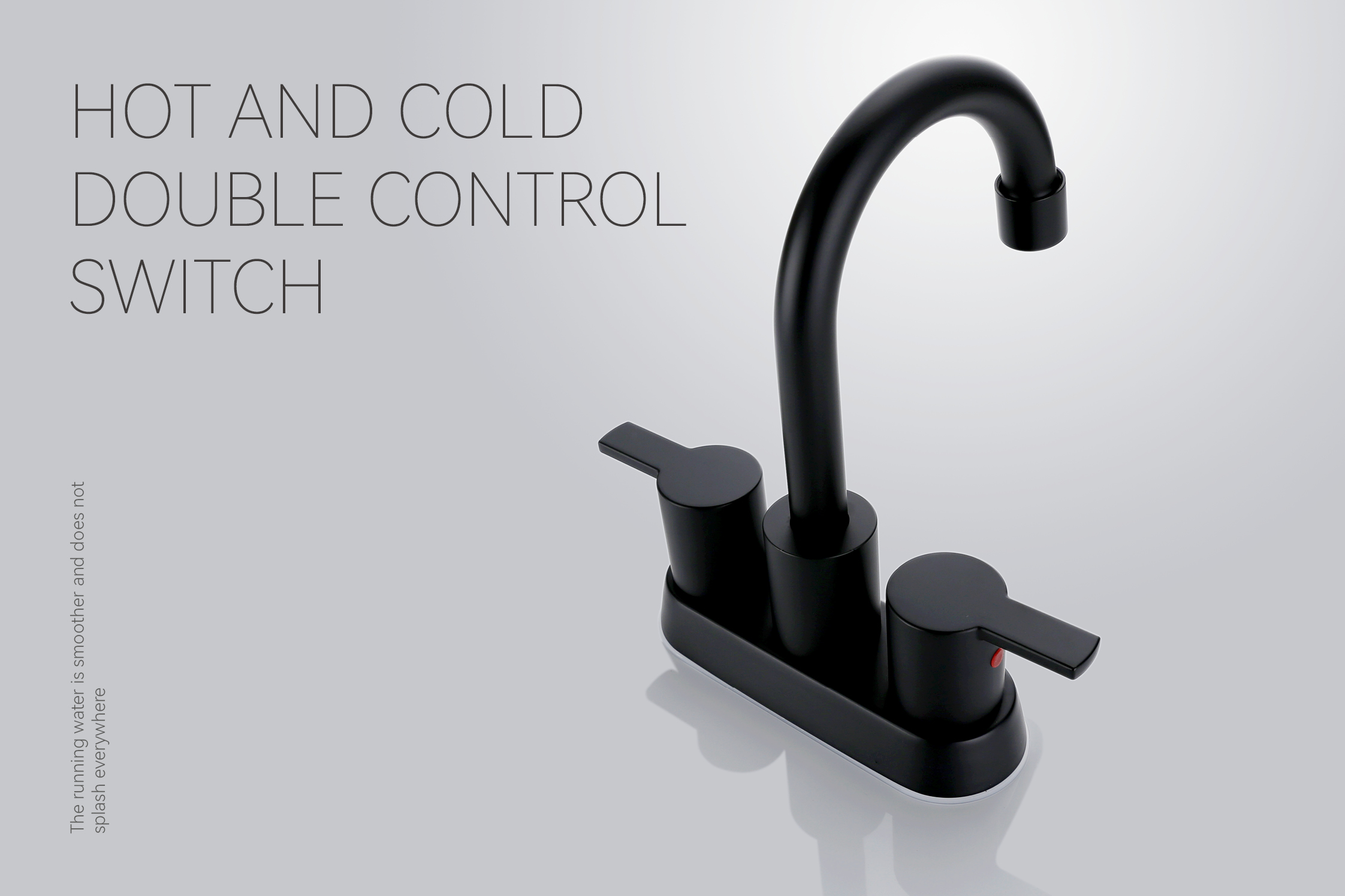 черный смеситель для унитаза