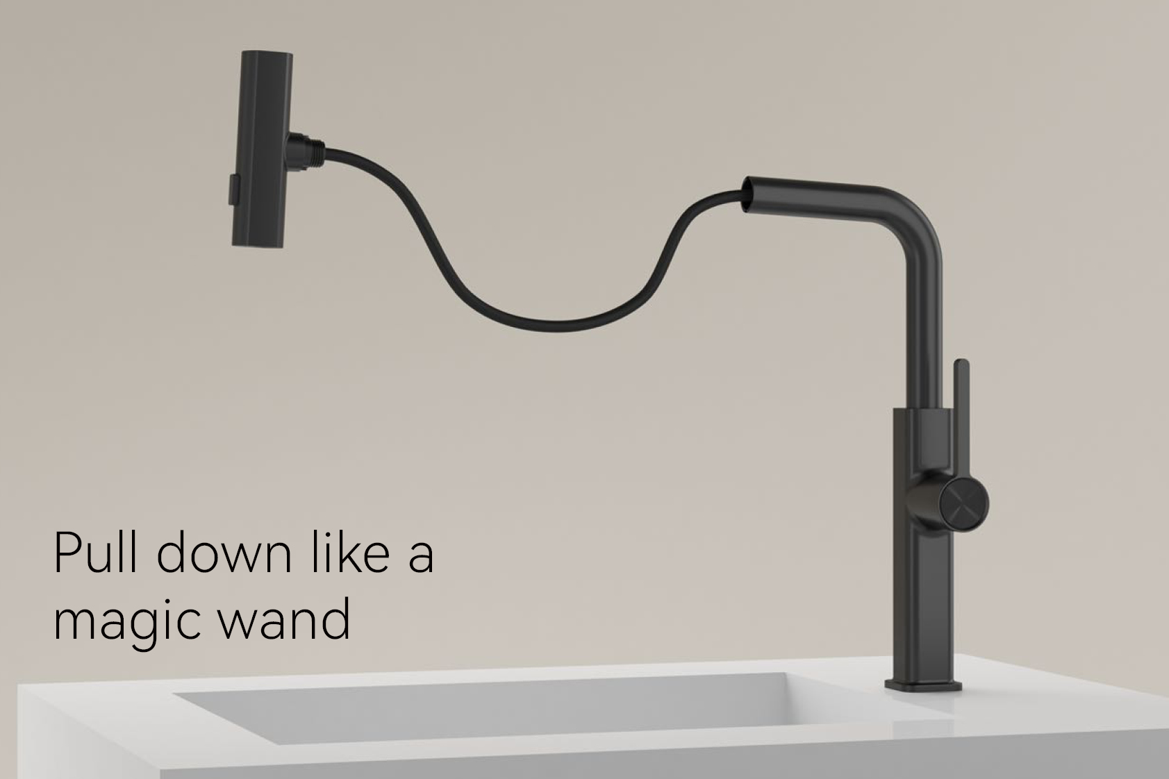 вытащить кухонный кран