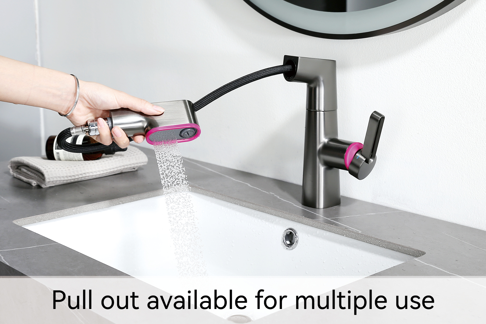 вытащить кран в ванной