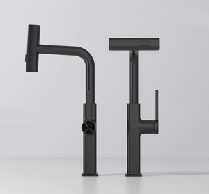 Flying Rain Black Kitchen Faucet KF03037 МБ