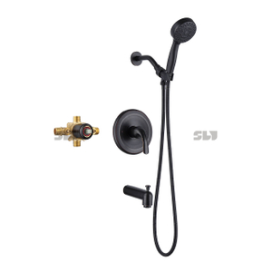 SLY Двухфункциональная матовая золотая насадка для душа Combo Brass Shower Combo Set Душ для ванной комнаты