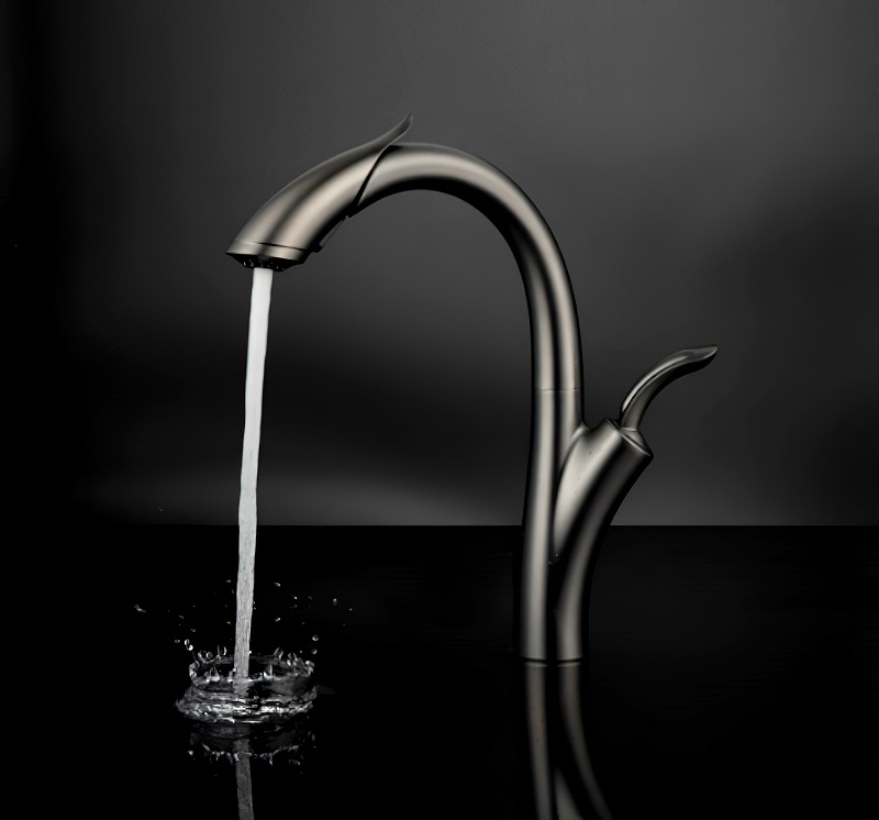 Смеситель для кухни с 2 ручками