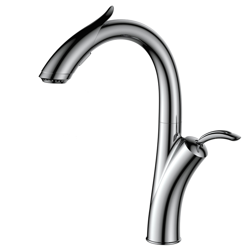 Хитрый латунный кухонный смеситель Медный водный крана современные крана