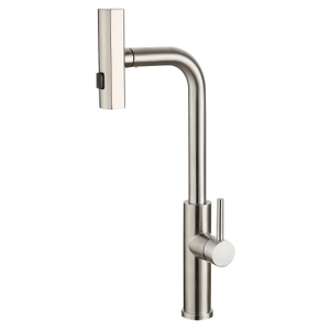 Sly Mrathed Nickel Count Water Tap Single Rending раковина творческий дизайн двух в одном вытягивании кухонного смесителя