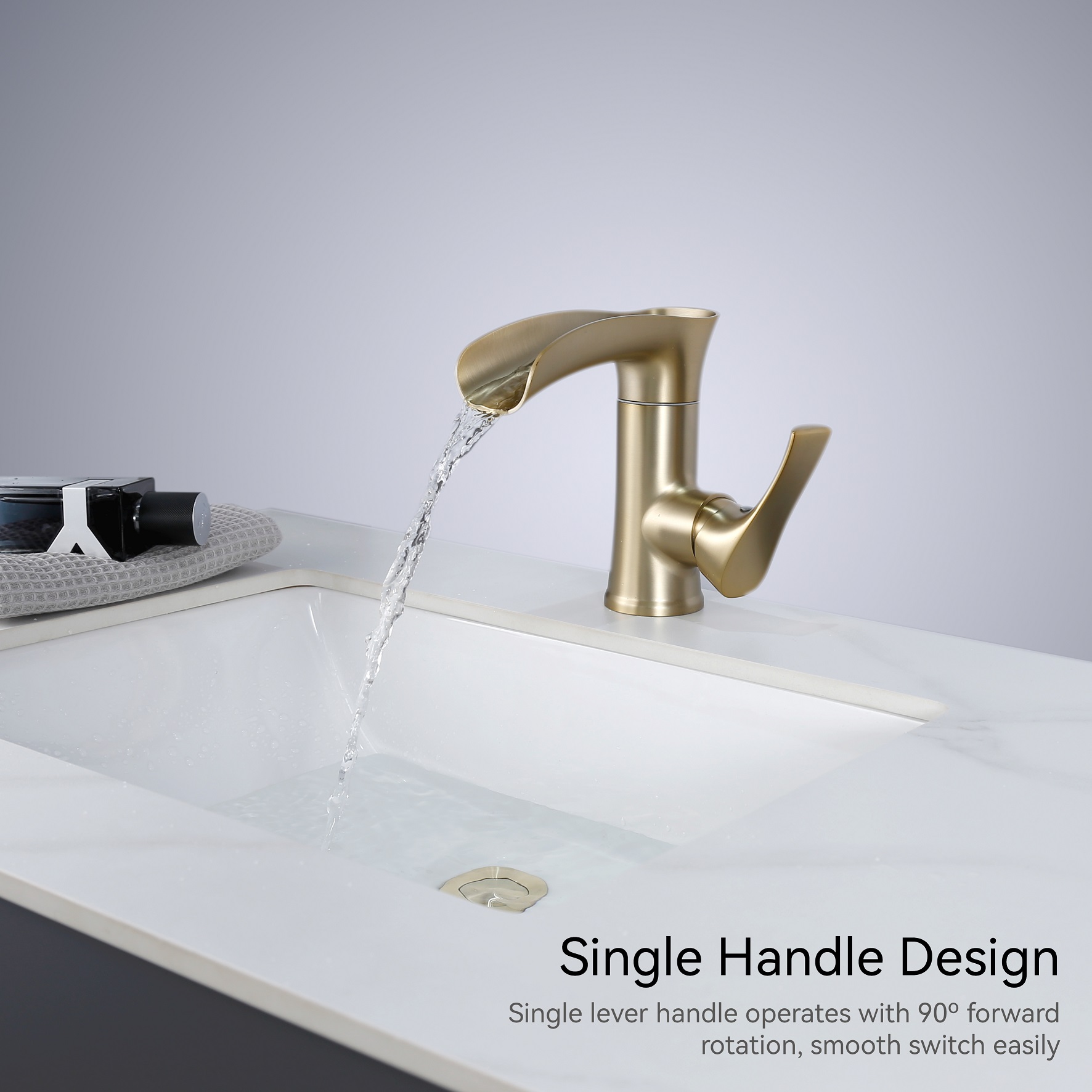 Хитрый PPA Rose Gold Design Design раковина ванная комната
