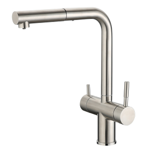 Крайный фильтр вода с мамеркой никелевой кухонной смеситель