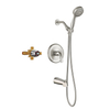 Sly Single Harding Chrome Want Want Sem Set Set с ванной и клапаном