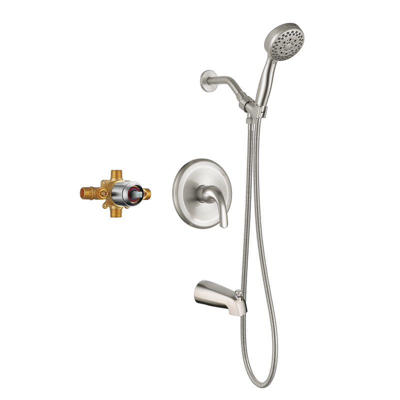 Sly Single Harding Chrome Want Want Sem Set Set с ванной и клапаном