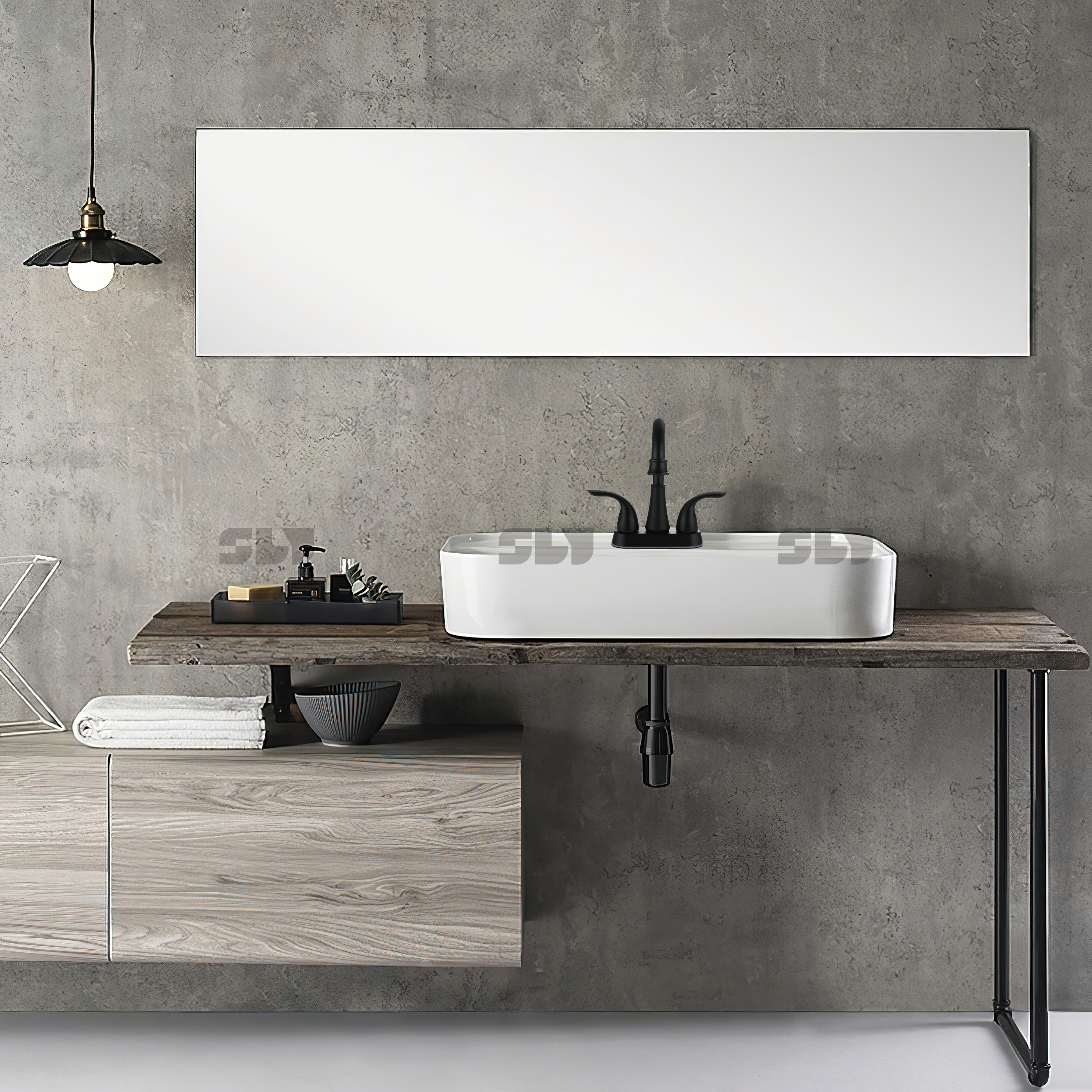 Смеситель из хромированной нержавеющей стали