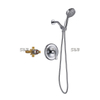 Sly Sly Crashed Nickel Head Head Combo Brass Deap Combo Set набор для ванной комнаты для душа