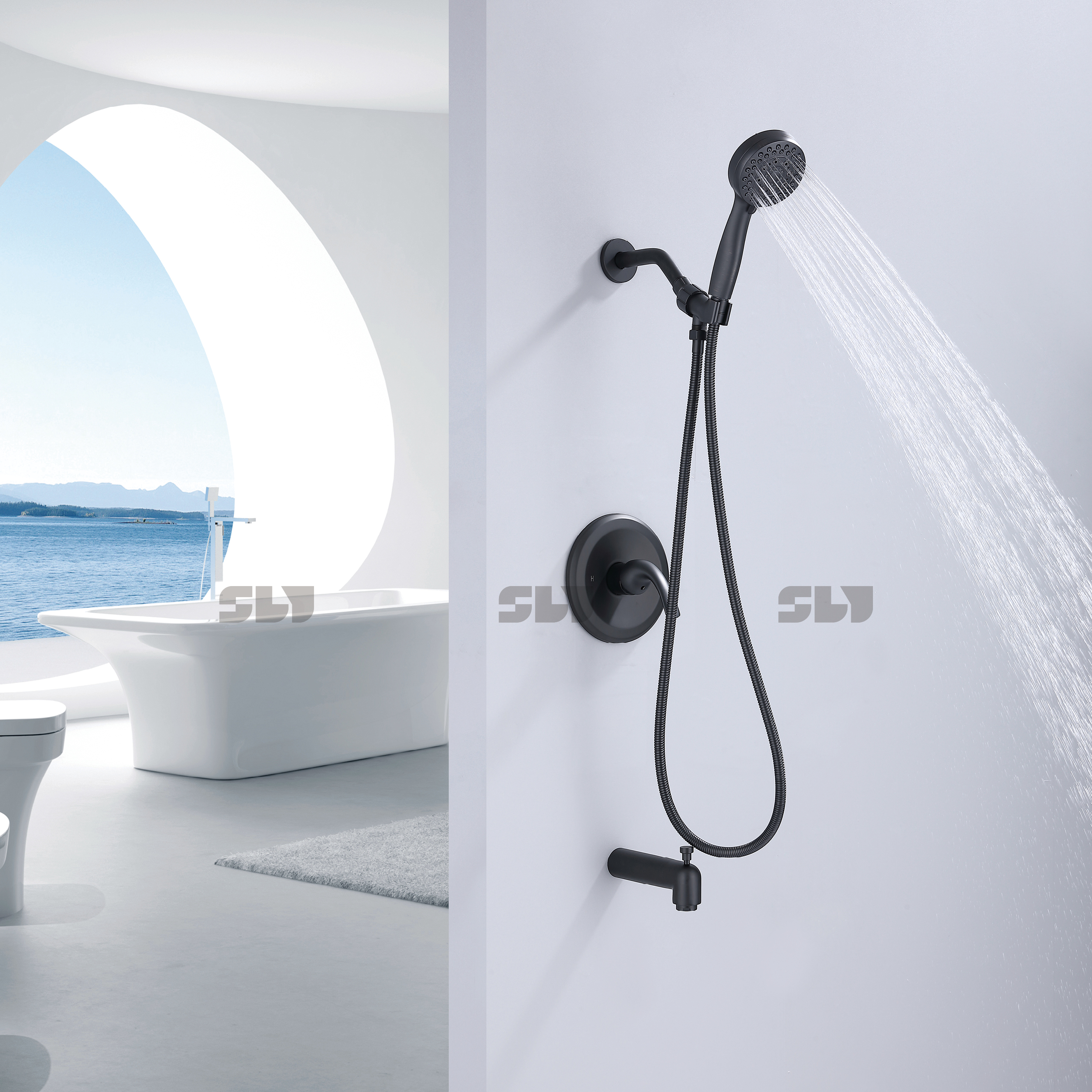 Комбинированный набор для душа Комплект для душа в ванной комнате