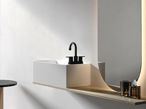 смеситель из матового никеля 