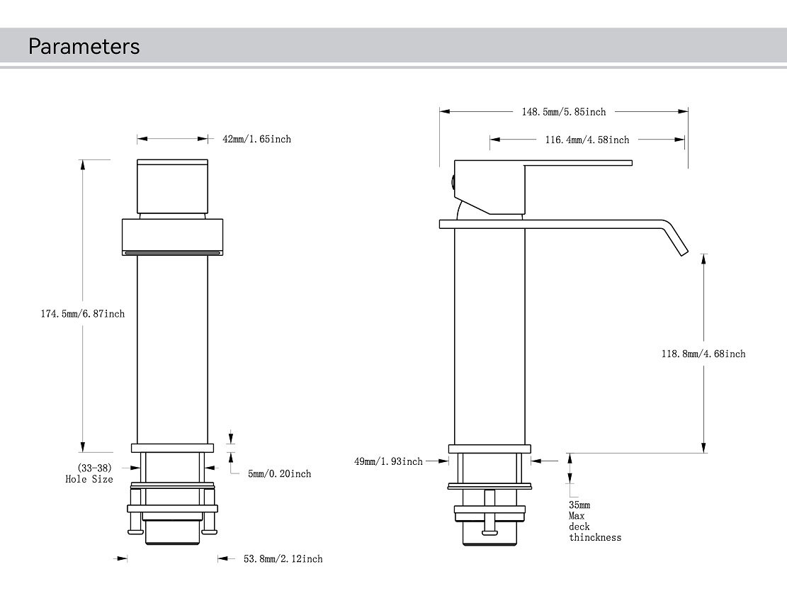 черные смесители для ванной