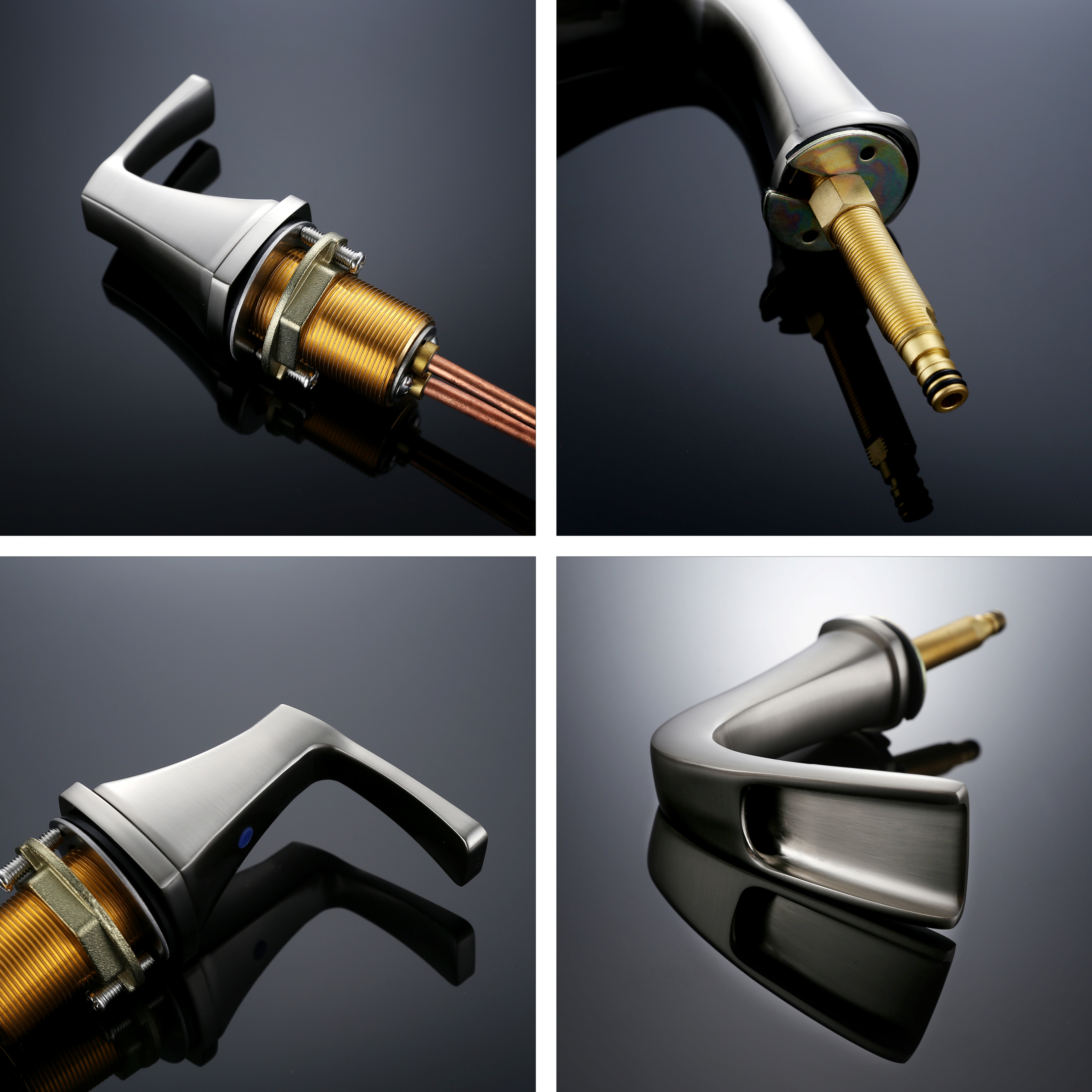 Смеситель для раковины с 2 ручками