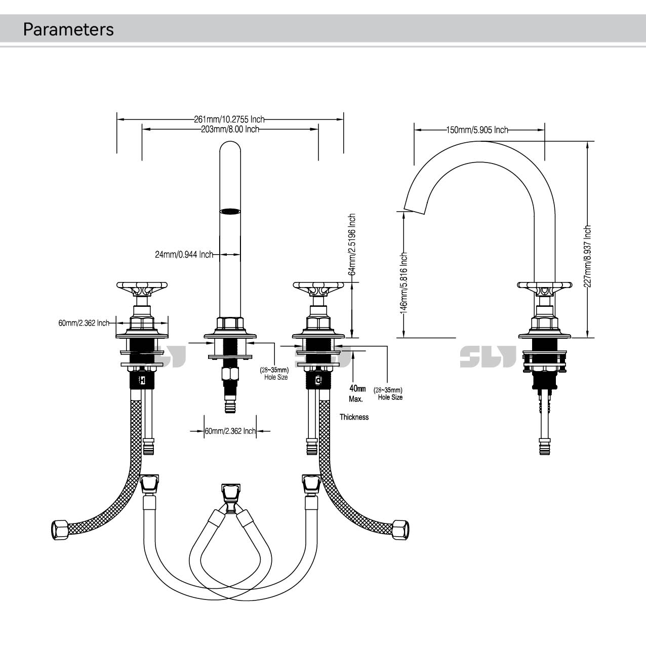 широко распространенные смесители для ванной