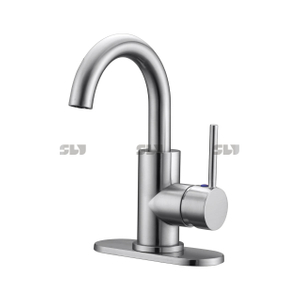 SLY Modern CUPC Смеситель для раковины ванной комнаты Настенный одноместный хромированный смеситель для унитаза из нержавеющей стали Смеситель для раковины 
