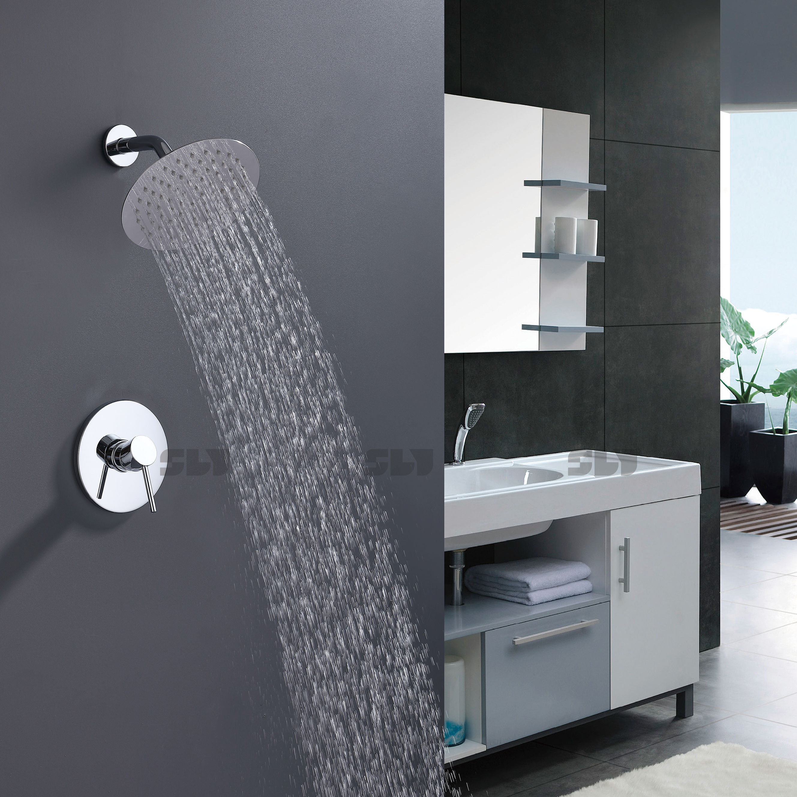 насадка для душа и смеситель