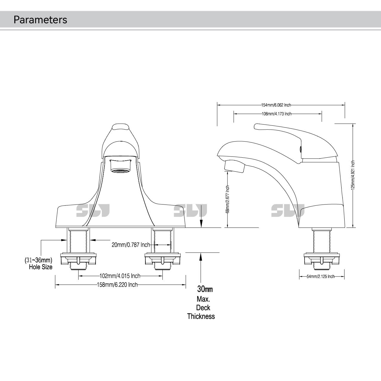 Смеситель для воды