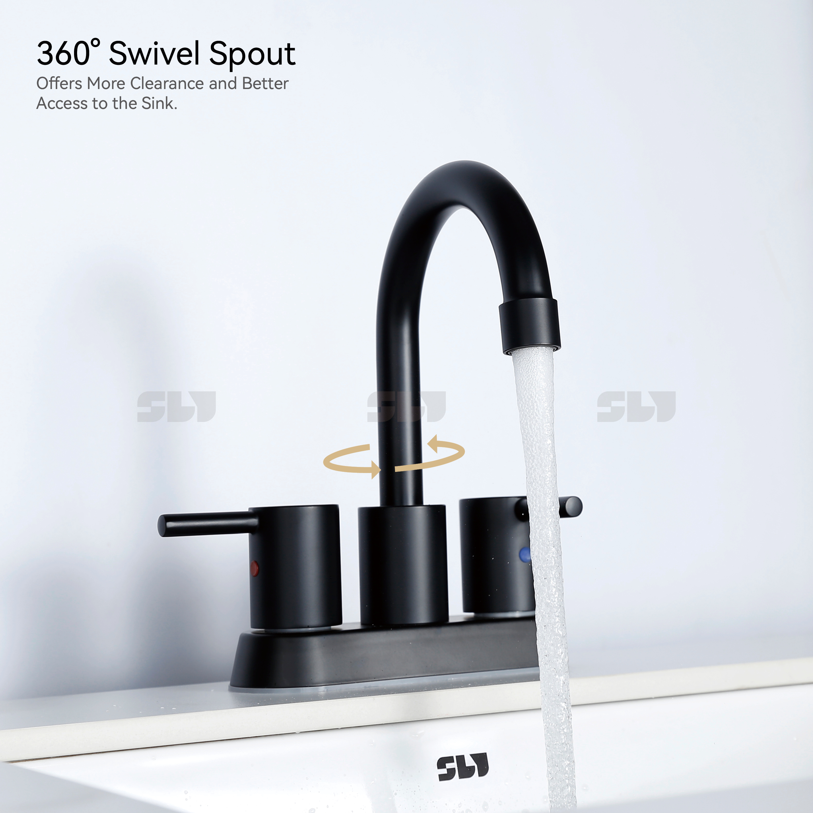 360 &deg; Кран ванной комнаты