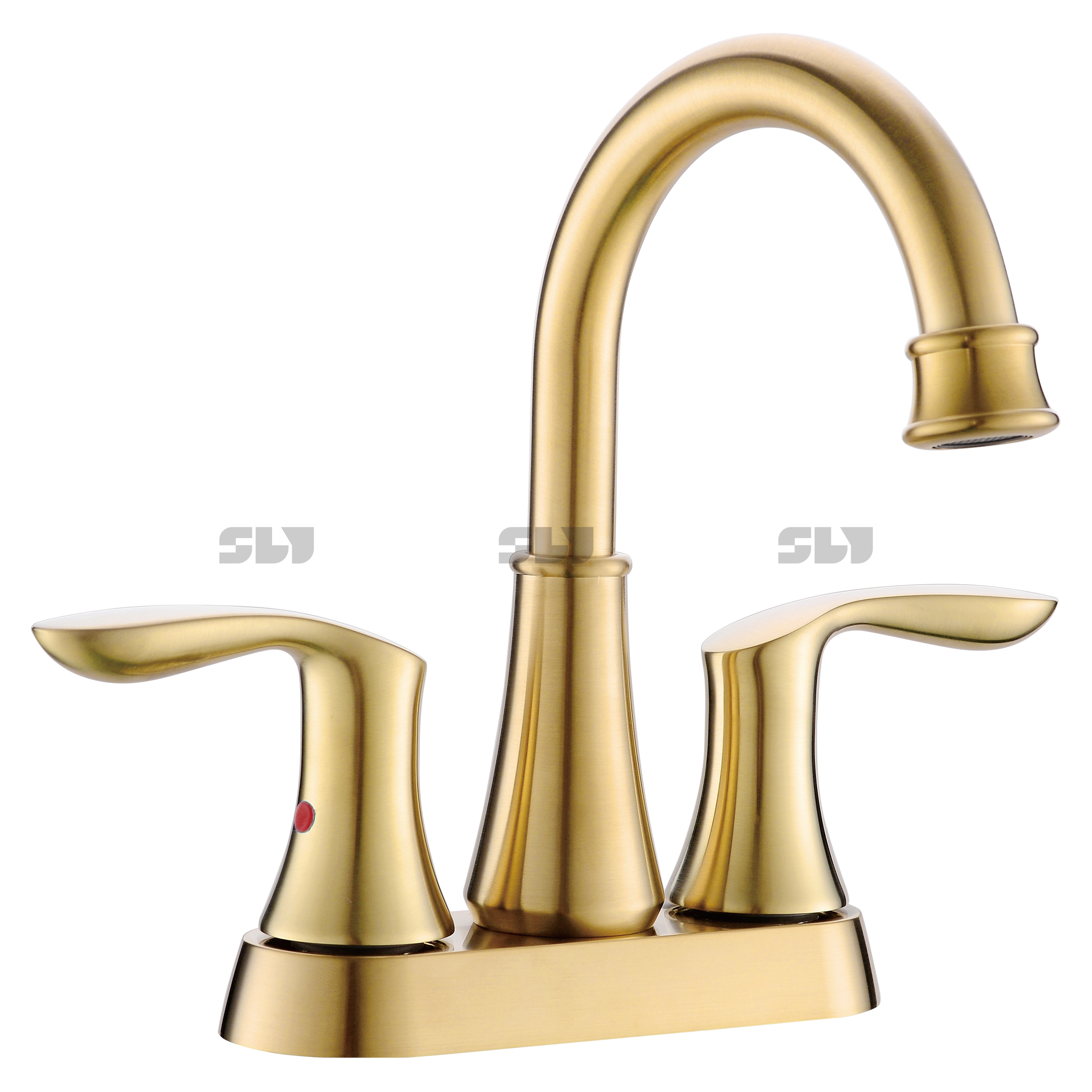 Смеситель для ванной с двумя ручками