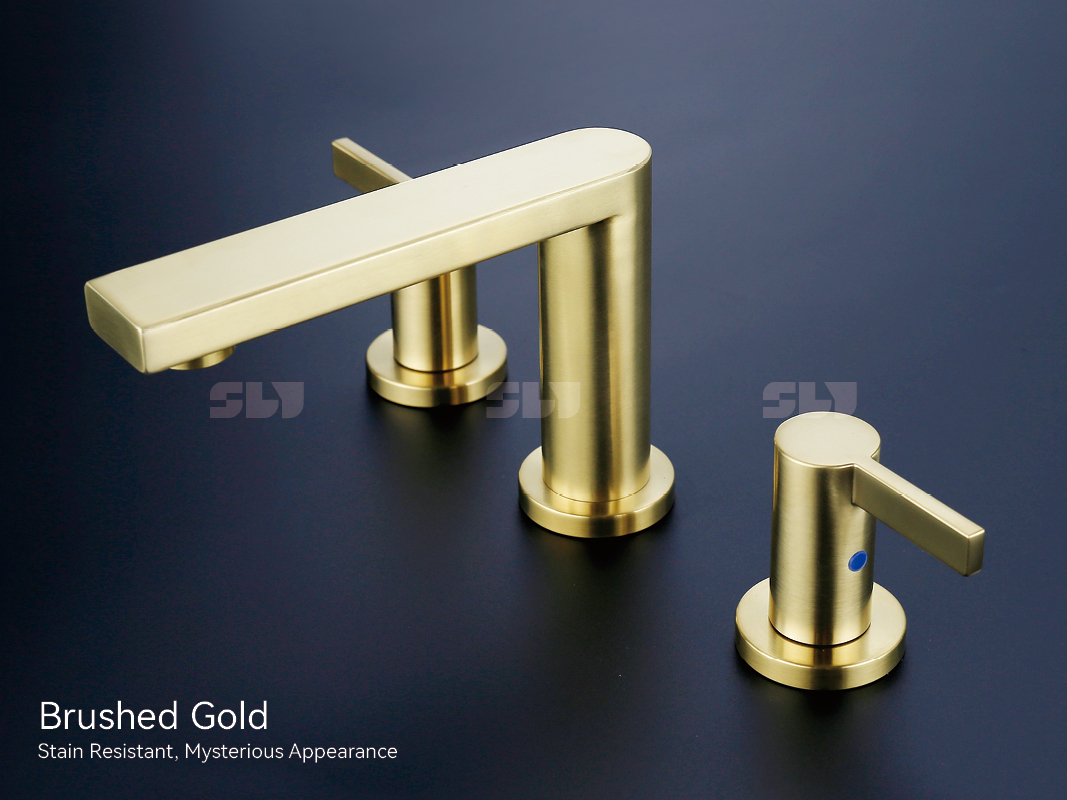 старинный латунный 4-дюймовый смеситель для ванной комнаты