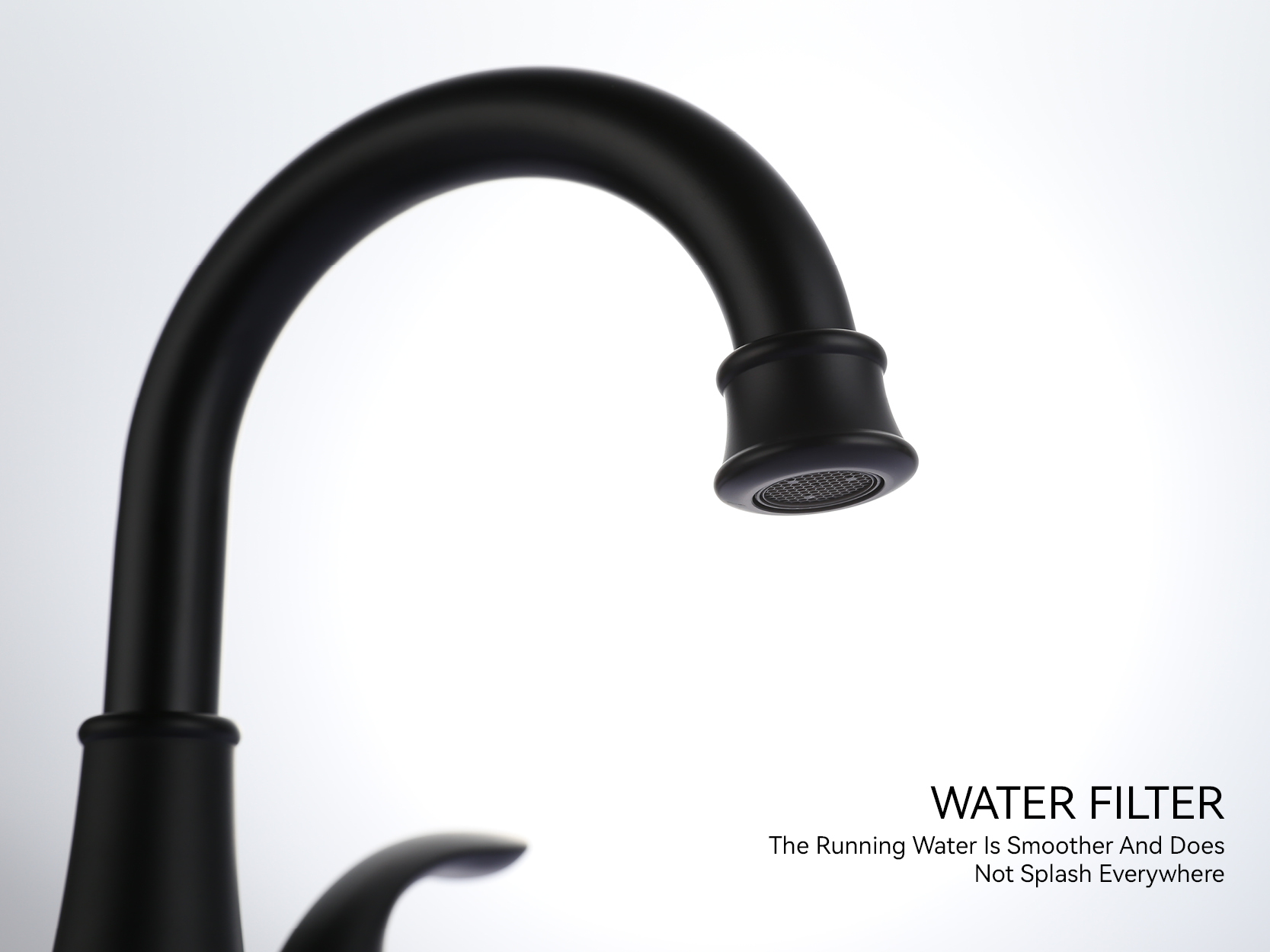 белый смеситель для раковины в ванной