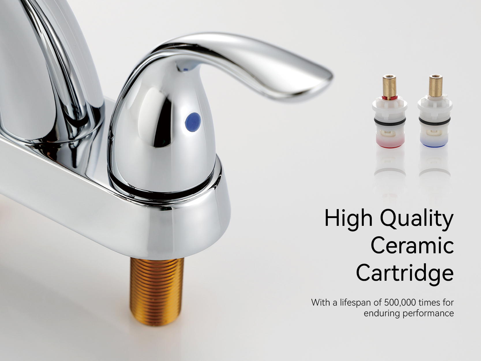 матовый золотой смеситель для ванной комнаты