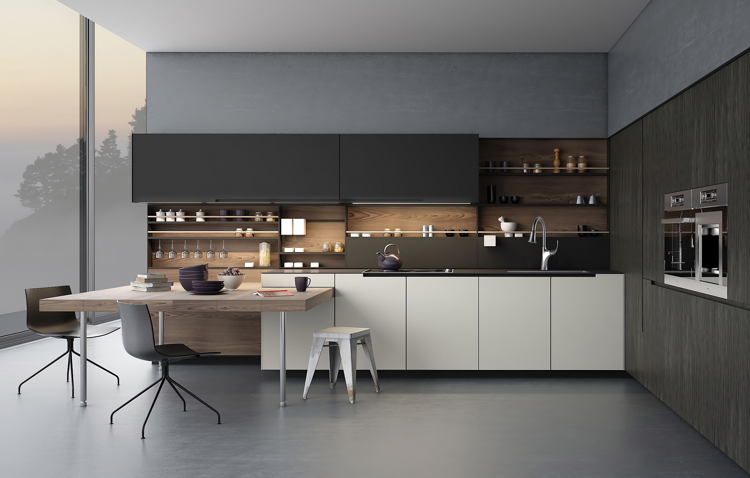 кран с распылителем