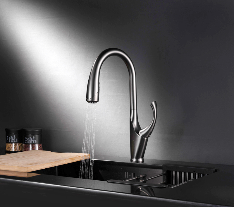 кухонные смесители вытянуть 