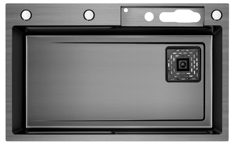 Хитрый многофункциональный водопад с китовым водопадом Большой одинарной раковина горячая продажа водопада раковина S.S304.