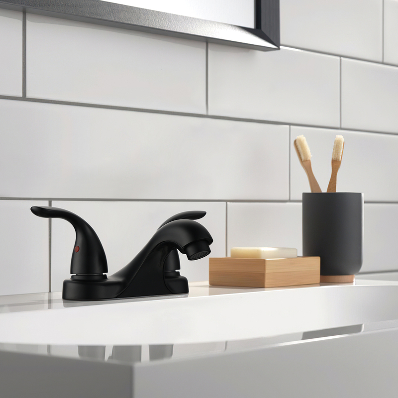 Хитрый с двойной ручкой горячий и холодный смеситель ванной комнаты