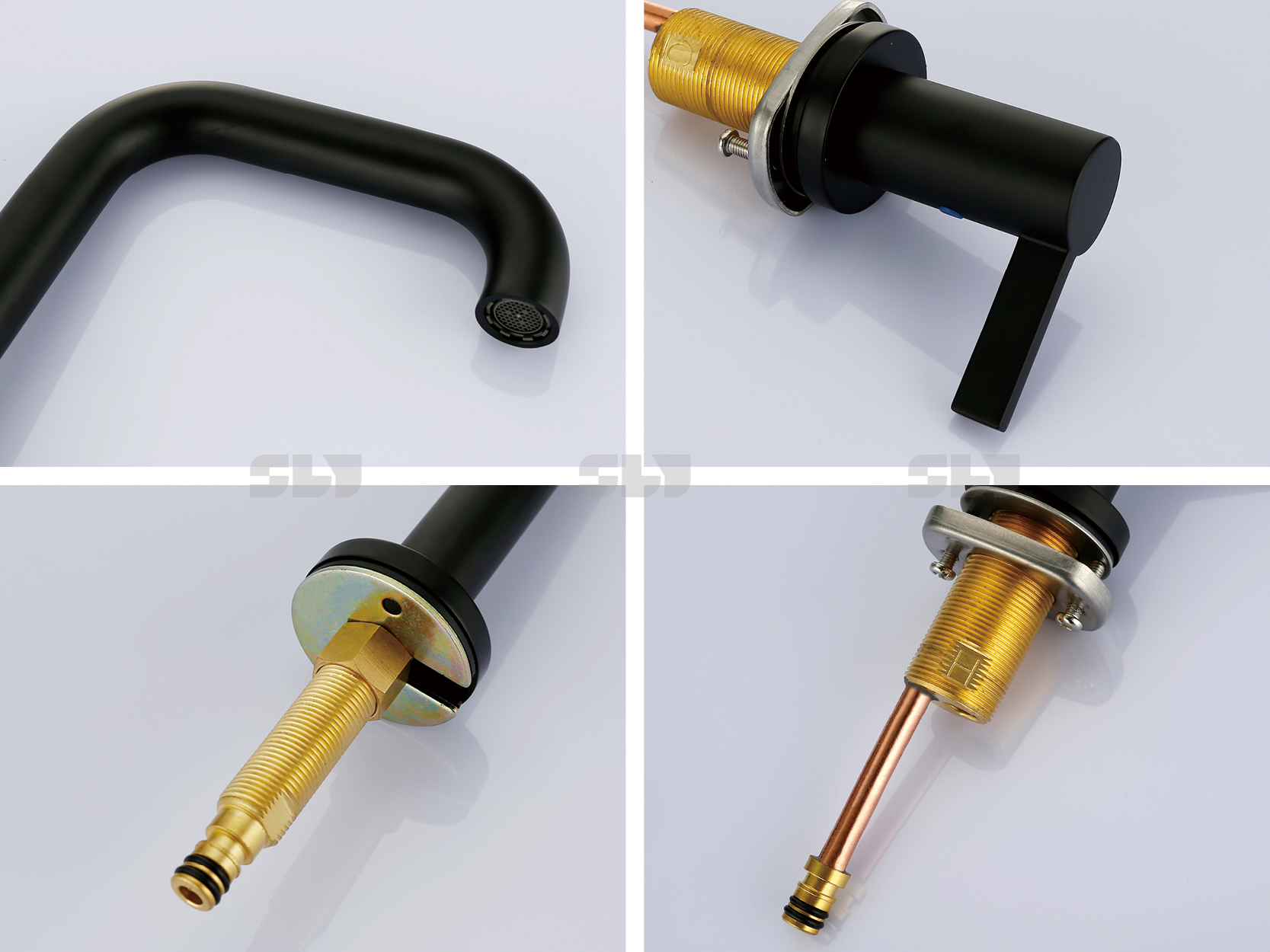 Смеситель с двумя ручками