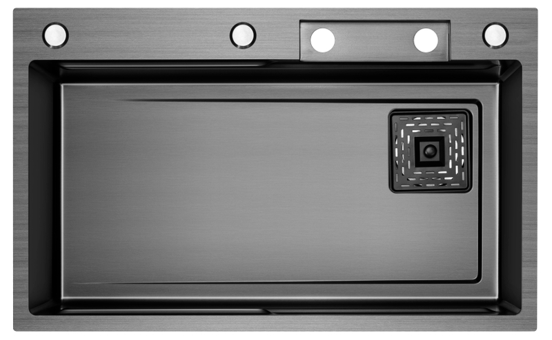 Хитрый высококачественный водопад с марионерной пистолетом раковина для одиночной миски для современного стиля жизни 