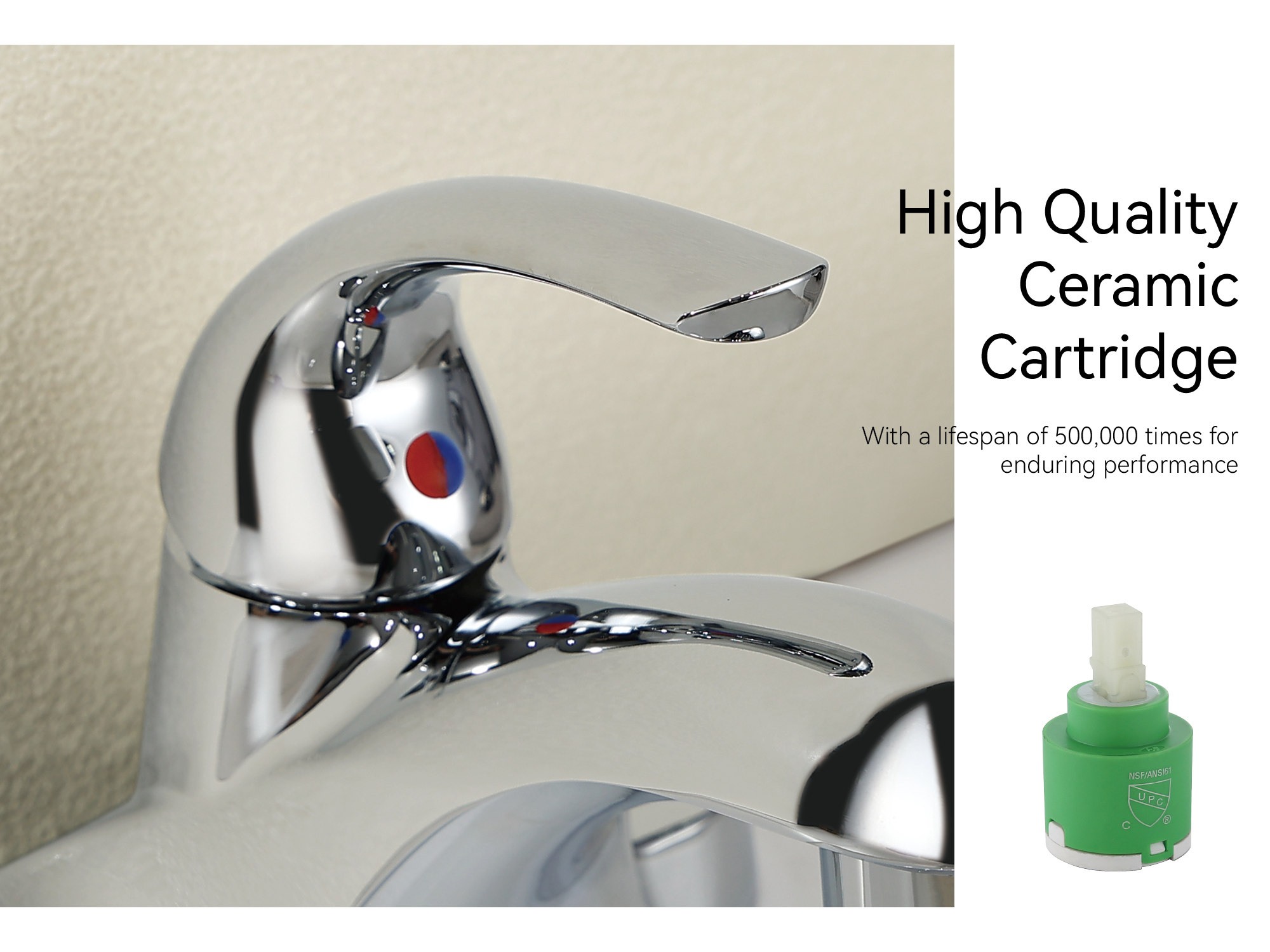 Широко распространенный кран ванной комнаты