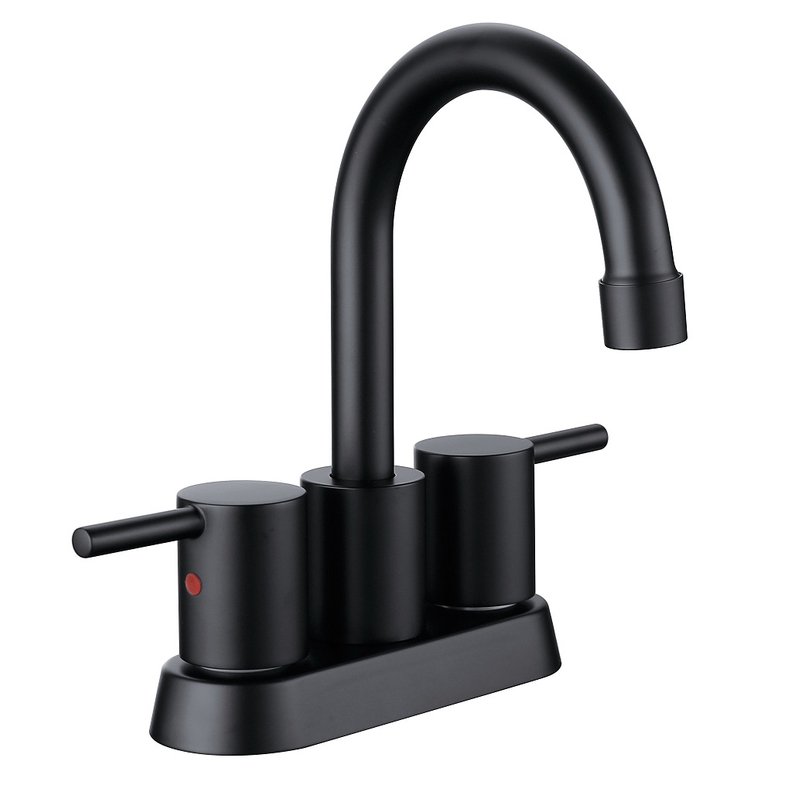Sly Zinc Single Harding Matte Black Want Modern Faucet