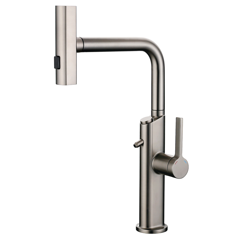 Крайняя роскошная гибкая однополосная ручка S.S304+Цинк с матовой матовой металлу