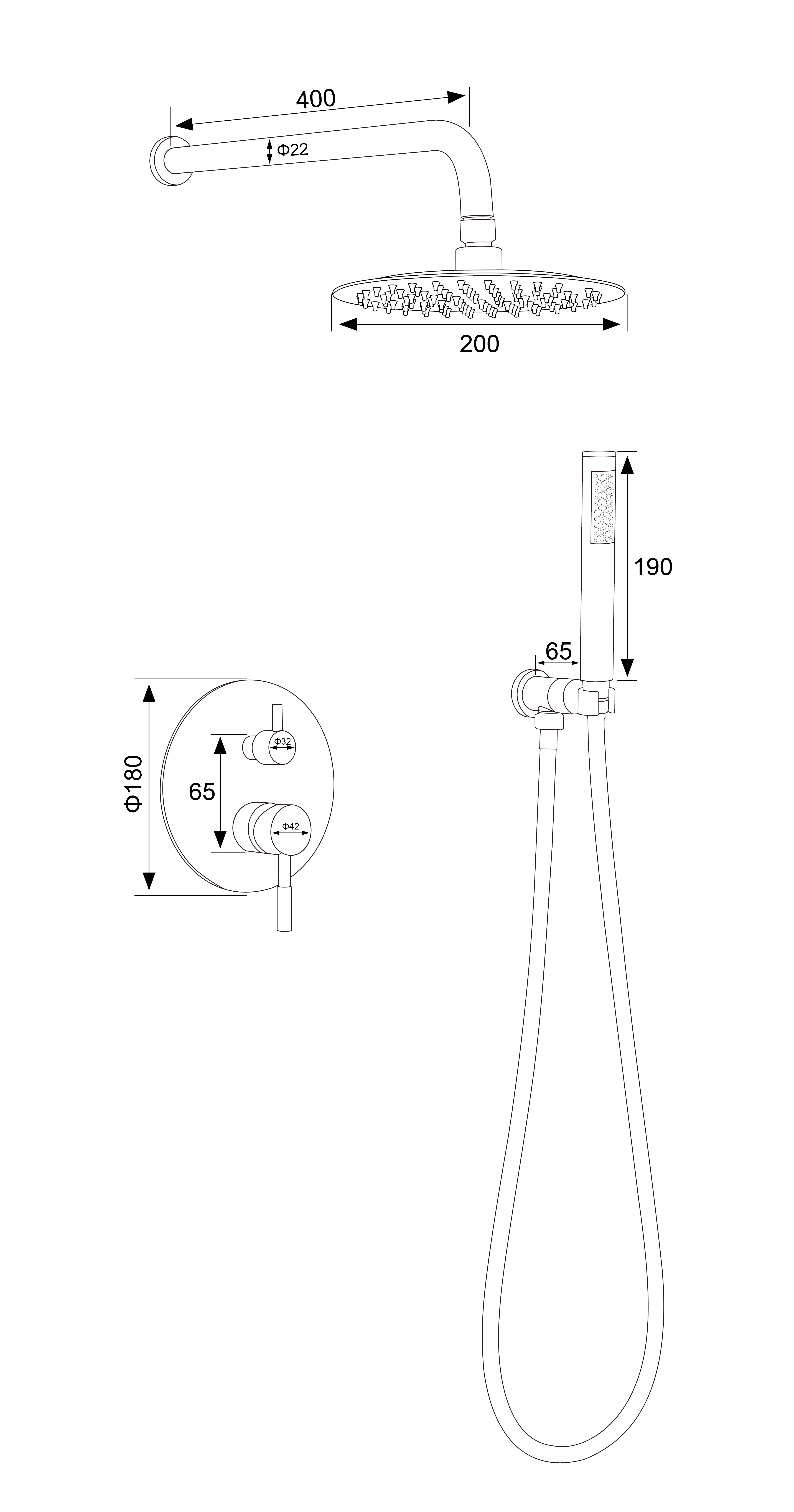душа настенные настенные осадки