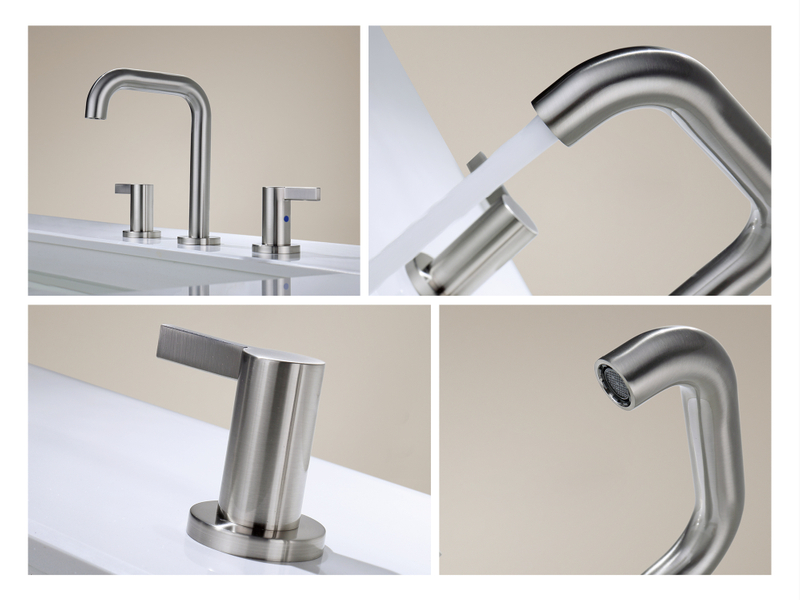 Хитрый высококачественный роскошный золотой с двойной ручкой ванную комнату