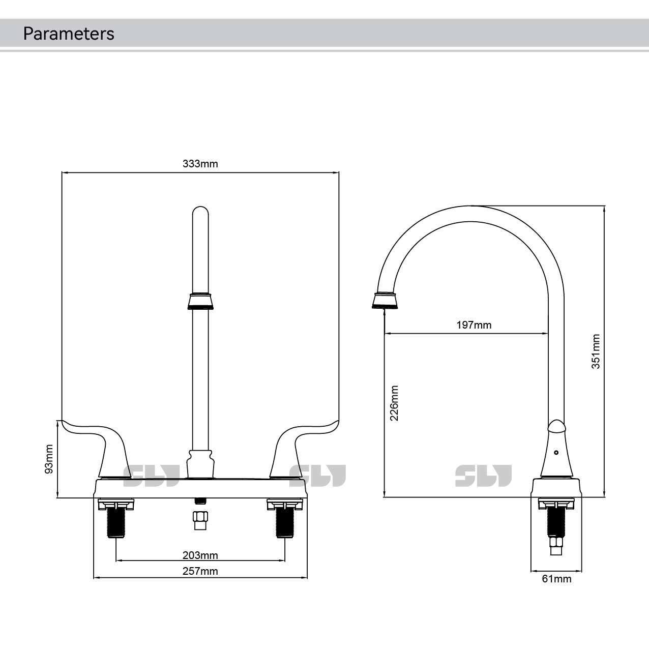 Смеситель для кухонной раковины