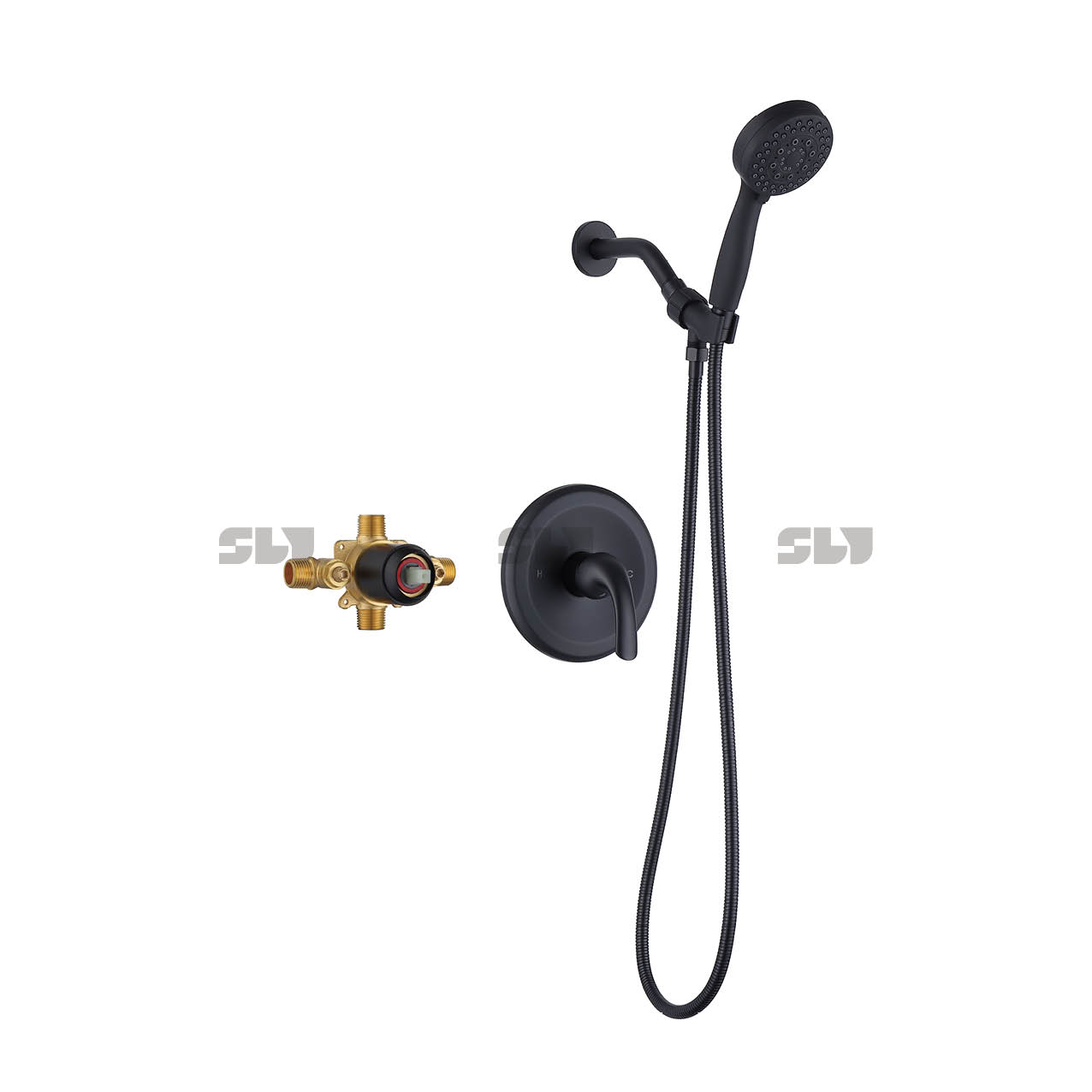 Sly Sly Crashed Nickel Head Head Combo Brass Deap Combo Set набор для ванной комнаты для душа