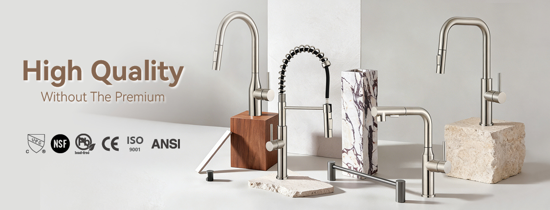 Кухонный смеситель из нержавеющей стали 304